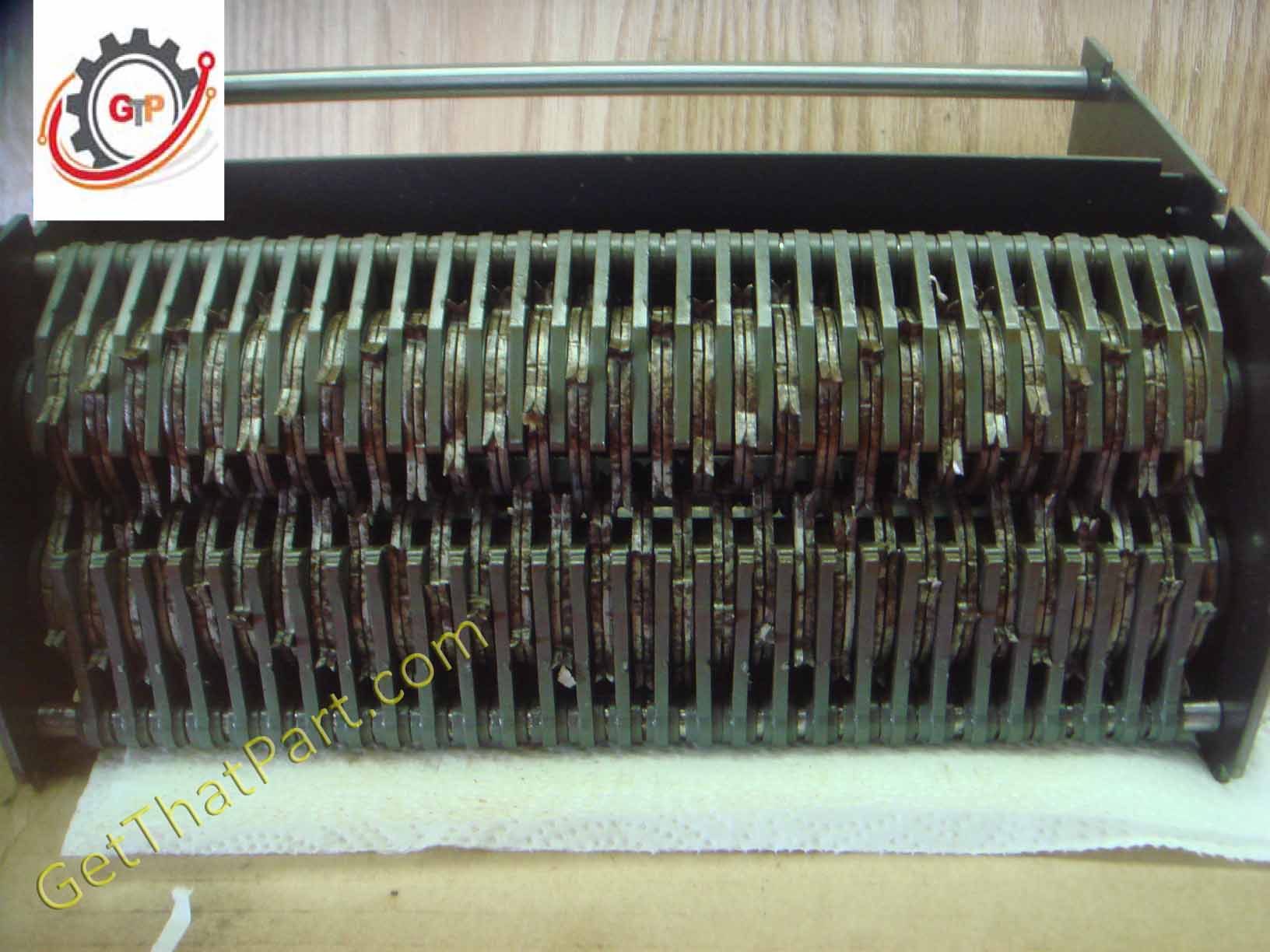 Xerox XRX15X Paper Shredder Complete CC Cutter Block Mill Grinder Asy